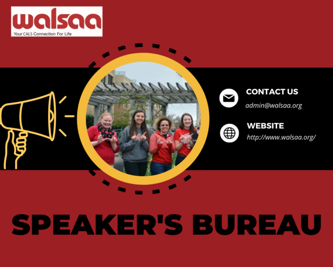 Speaker’s Bureau WALSAA